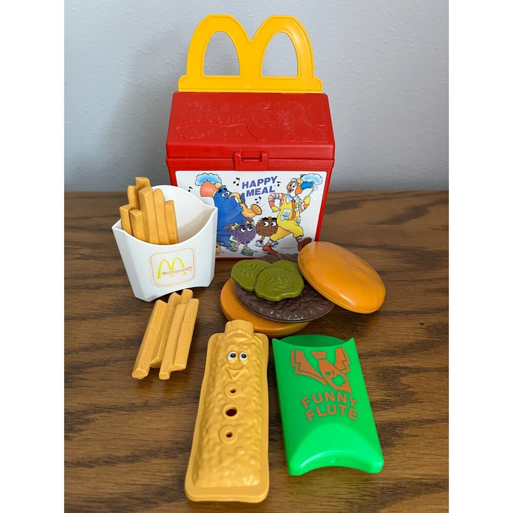 Vtg McDonald's Fisher Price Happy Meal Playset - 1989 - EUC